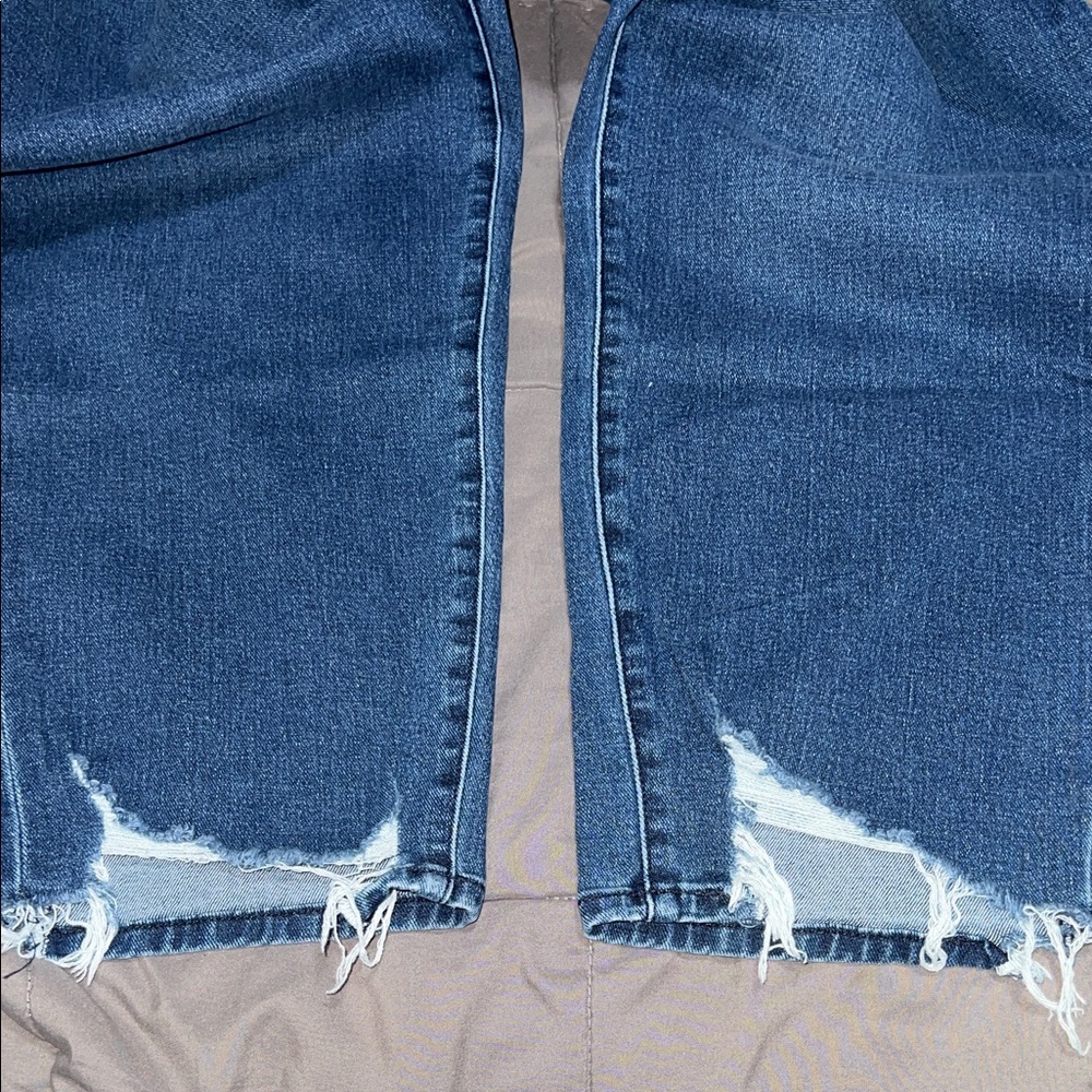 Express Super High Waisted Medium Wash jeans - Picture 5 of 6